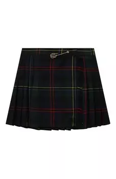 Шерстяная юбка Dal Lago