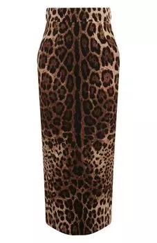 Шерстяная юбка Dolce & Gabbana