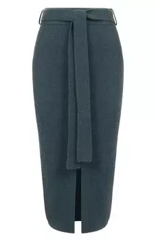 Шерстяная юбка Emporio Armani