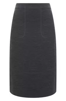 Шерстяная юбка Jil Sander