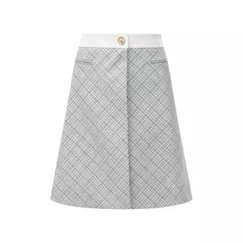 Шерстяная юбка Lanvin