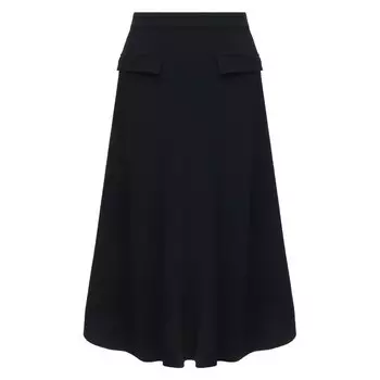 Шерстяная юбка Lanvin