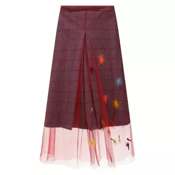 Шерстяная юбка Maison Margiela