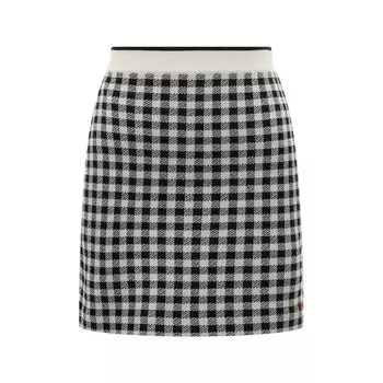 Шерстяная юбка Miu Miu