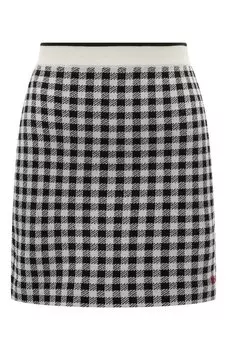 Шерстяная юбка Miu Miu