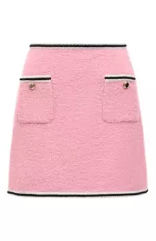 Шерстяная юбка Miu Miu