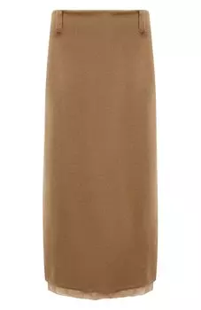 Шерстяная юбка Miu Miu