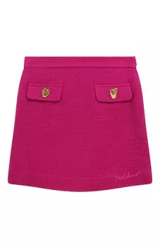 Шерстяная юбка Moschino