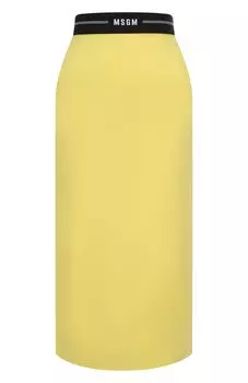 Шерстяная юбка MSGM