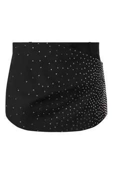 Шерстяная юбка-шорты The Attico