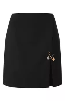 Шерстяная юбка Versace