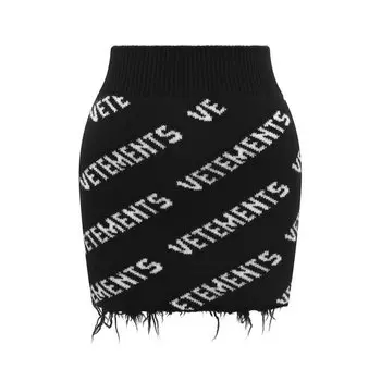 Шерстяная юбка VETEMENTS