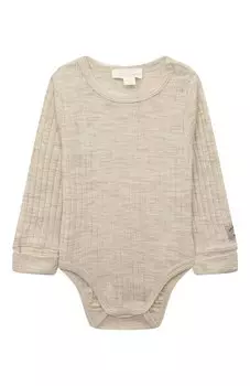 Шерстяное боди babybu