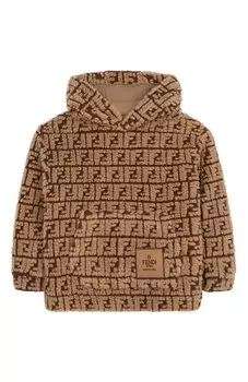 Шерстяное худи Fendi