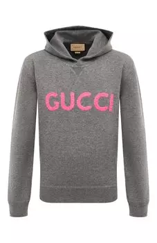 Шерстяное худи Gucci