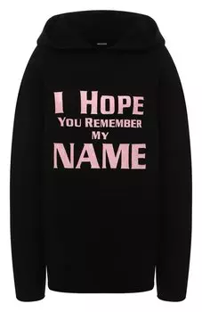 Шерстяное худи We11done