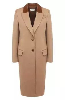 Шерстяное пальто Alexander McQueen