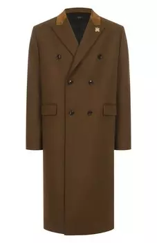 Шерстяное пальто Amiri