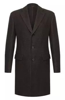 Шерстяное пальто Brioni