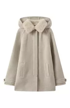Шерстяное пальто Brunello Cucinelli