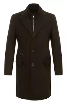 Шерстяное пальто Corneliani