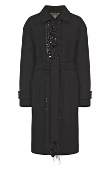 Шерстяное пальто Elie Saab