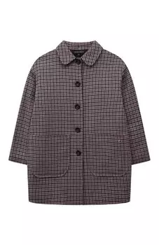 Шерстяное пальто Emporio Armani