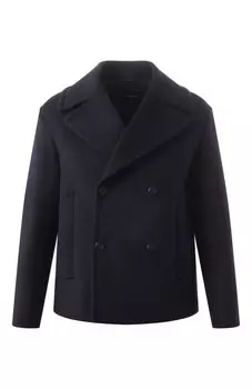 Шерстяное пальто Emporio Armani