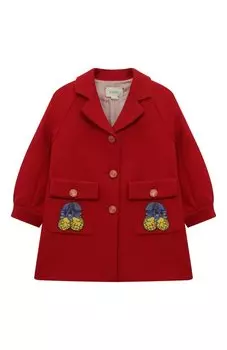 Шерстяное пальто Gucci