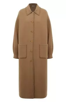 Шерстяное пальто Miu Miu