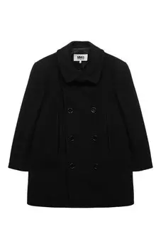 Шерстяное пальто MM6