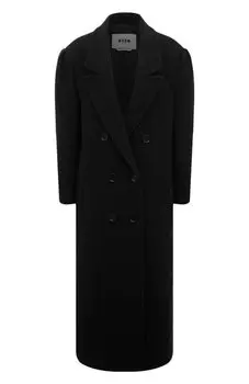 Шерстяное пальто MSGM