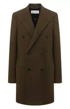 Шерстяное пальто Saint Laurent