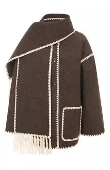 Шерстяное пальто TOTEME