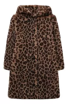 Шерстяное пальто Yves Salomon Enfant