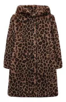 Шерстяное пальто Yves Salomon Enfant