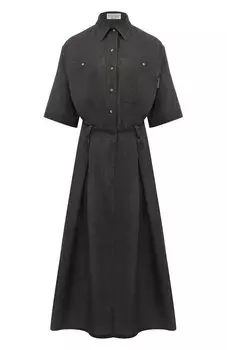 Шерстяное платье Brunello Cucinelli