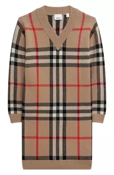 Шерстяное платье Burberry