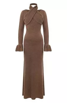 Шерстяное платье Rokh