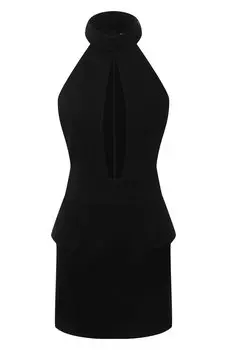 Шерстяное платье Saint Laurent