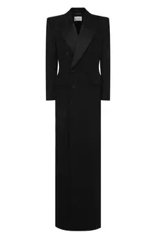 Шерстяное платье Saint Laurent