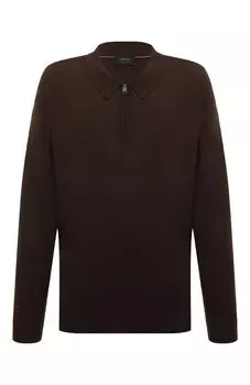 Шерстяное поло Brioni