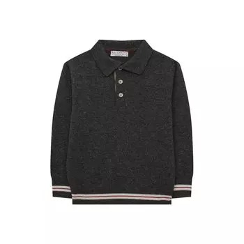 Шерстяное поло Brunello Cucinelli