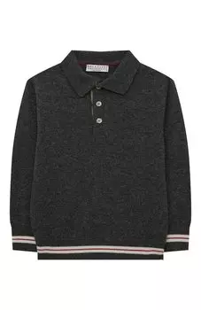 Шерстяное поло Brunello Cucinelli