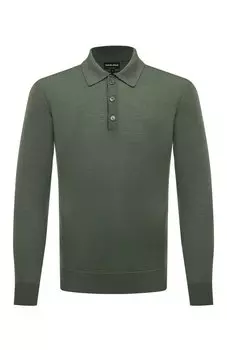 Шерстяное поло Giorgio Armani