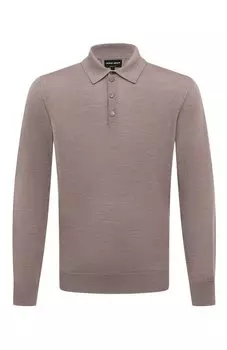 Шерстяное поло Giorgio Armani