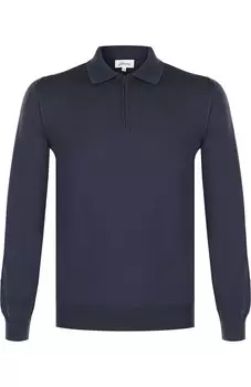 Шерстяное поло с длинными рукавами Brioni