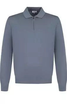 Шерстяное поло с длинными рукавами Brioni