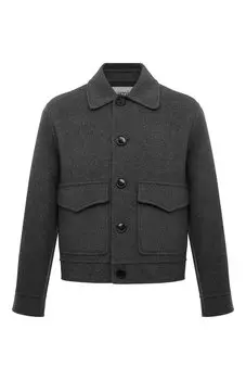 Шерстяное полупальто Ami