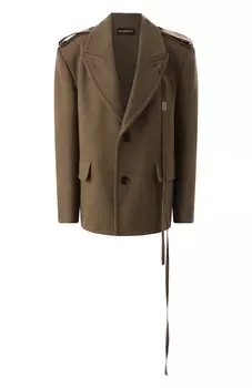 Шерстяное полупальто Ann Demeulemeester